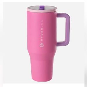 Hydrojug Traveler 40 Oz colorblock Tumbler Pink Sugar-NWT